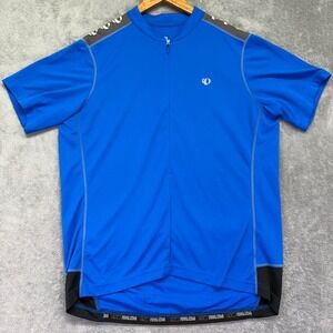 Pearl Izumi Select Series Men's Blue Short‎ Sleeve Cycling Jersey X-Large